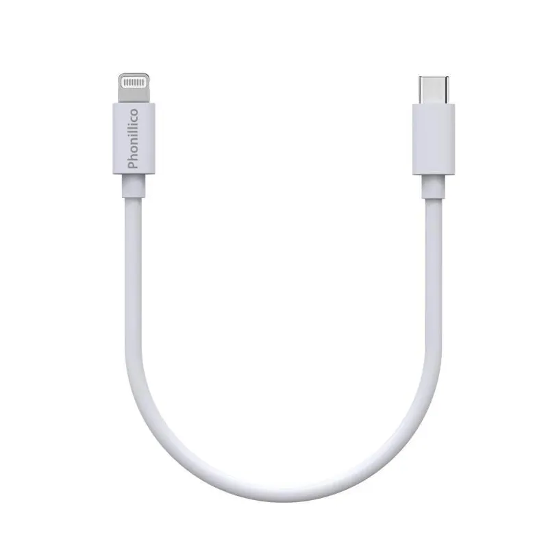 Devia Câble USB-C/Lightning PD 27W Porte-Clés 20cm | Mayotte