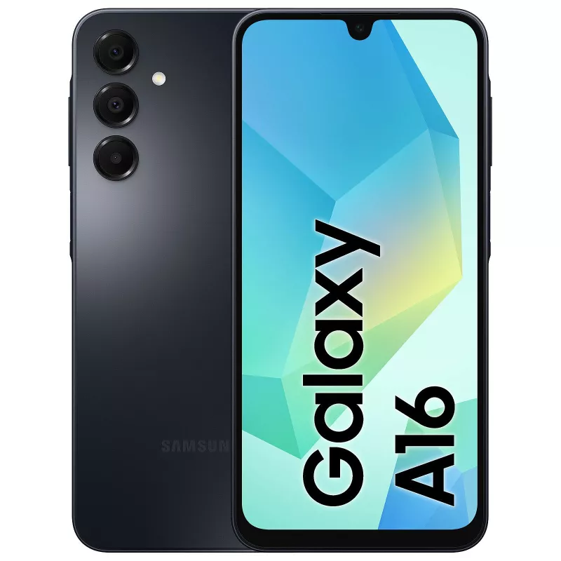 Samsung Galaxy A16 Bleu Nuit 128 Go – Grand Écran 6,7", Triple Caméra 50 MP, Batterie 5000 mAh | Disponible à Mayotte