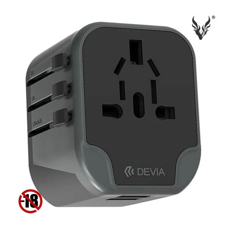 DEVIA Chargeur Voyage Mini Mayotte