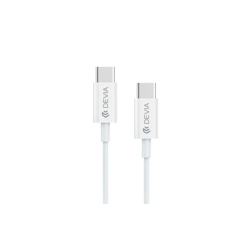 Devia Câble USB-C/C PD 60W 3A 1M Smart | Mayotte