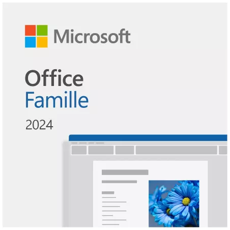 Microsoft Office Famille & Étudiant 2024 – Licence définitive Word, Excel, PowerPoint | May Play‑Tech Mamoudzou