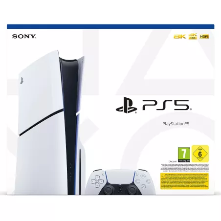 Sony PlayStation 5 Slim – Console 1 To Ultra‑HD Blu‑Ray Modulaire | May Play‑Tech Mamoudzou