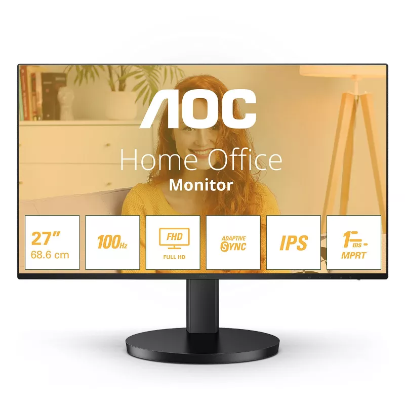 AOC 27B3HA2 – Écran 27″ FHD IPS 100 Hz Adaptive‑Sync | May Play‑Tech Mamoudzou