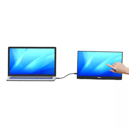 Port Connect NOMAD 902101T – Écran nomade tactile 15,6″ Full HD IPS | May Play‑Tech Mamoudzou