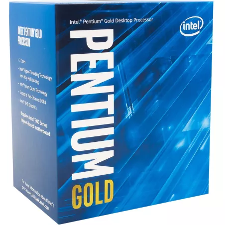 Intel Pentium Gold G5400 – 3.7 GHz, 2 Cœurs, Socket LGA 1151 | Disponible à Mayotte