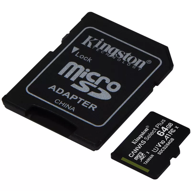 carte mémoire Kingston 64GB microSD Mayotte