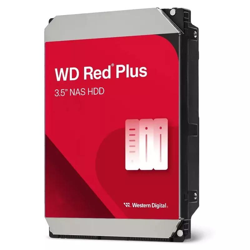 WD Red Plus 4 To – Disque dur NAS 3.5" SATA 6 Gb/s 256 Mo | Disponible à Mayotte