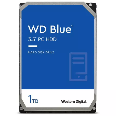 WD Blue 1 To – HDD 3.5" 7200 RPM SATA 6 Gb/s 64 Mo | Disponible à Mayotte
