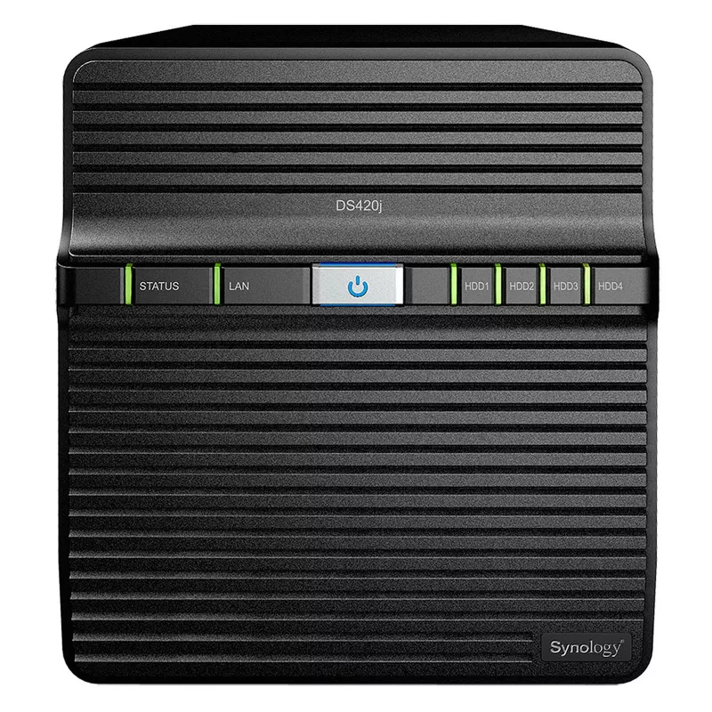 Synology DS420j – NAS 4 baies 64 To pour cloud personnel et sauvegarde | Disponible à Mayotte