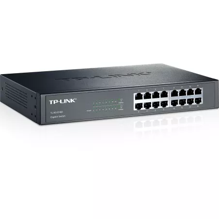 TP-Link TL-SG1016D – Switch 16 ports Gigabit non administrable | Disponible à Mayotte