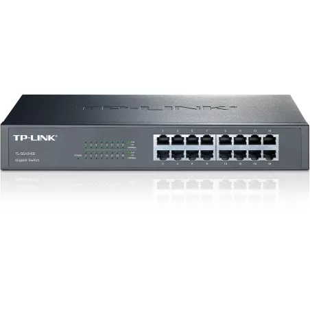 TP-Link TL-SG1016D – Switch 16 ports Gigabit non administrable | Disponible à Mayotte