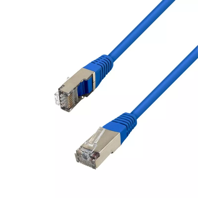 câble réseau RJ45 FTP Cat.6 blindé 2 m bleu %manufacturer% - MAY PLAY-TECH Mayotte