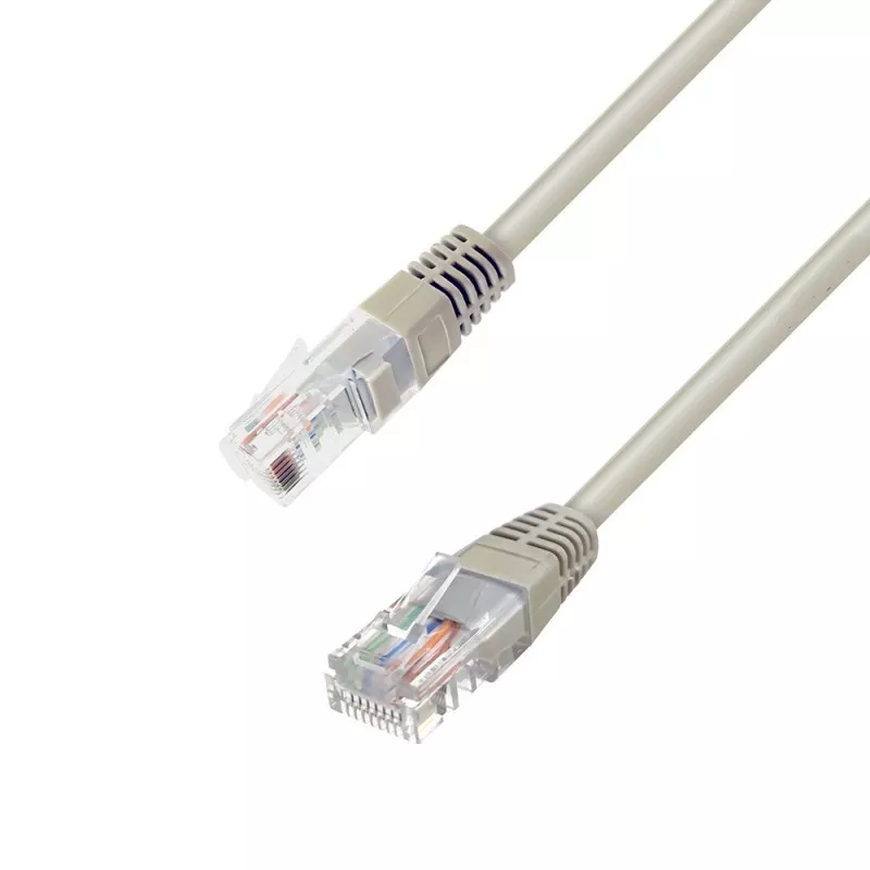 Câble réseau RJ45 FTP Cat.6 blindé 20 m Blanc %manufacturer% - MAY PLAY-TECH Mayotte