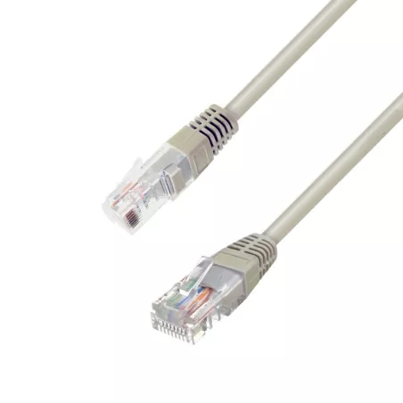 Câble RJ45 Cat.6 FTP 20 m Blanc – Blindé, 1 Gbps, Réf. 853818 | Disponible à Mayotte