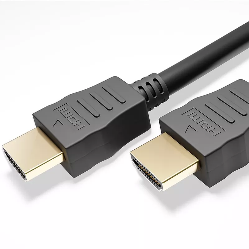 Câble HDMI 3 m M/M – Haute vitesse, connecteurs plaqués or | Disponible à Mamoudzou, Mayotte