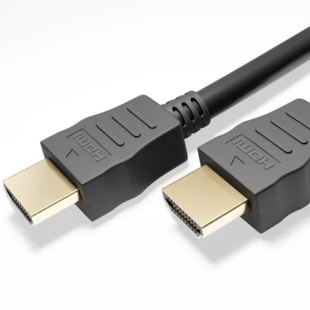 Câble HDMI 3 m M/M – Haute vitesse, connecteurs plaqués or | Disponible à Mamoudzou, Mayotte