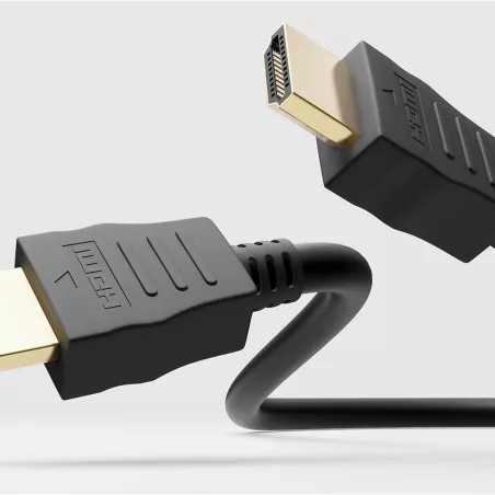 Câble HDMI 3 m M/M – Haute vitesse, connecteurs plaqués or | Disponible à Mamoudzou, Mayotte