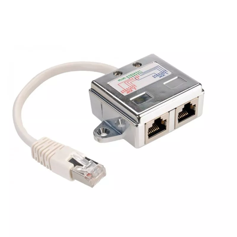 Eclateur de paires RJ45 Mâle/Femelle 1M