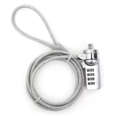 Câble Antivol à Code 4 Chiffres DACOMEX 915040 – Sécurité pour PC portable | Mamoudzou, Mayotte