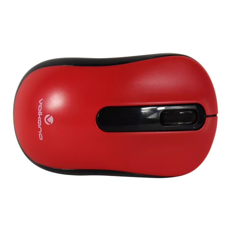 Souris sans fil Volkano-Rouge - MAY PLAY-TECH Mayotte