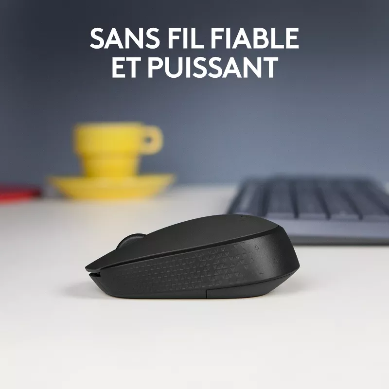 Souris sans fil Logitech M171 (Noir) – Compacte, fiable et ambidextre | Mamoudzou, Mayotte