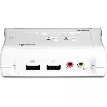 TRENDnet TK-209K – KVM 2 ports VGA USB + Audio avec câbles inclus | Mamoudzou, Mayotte