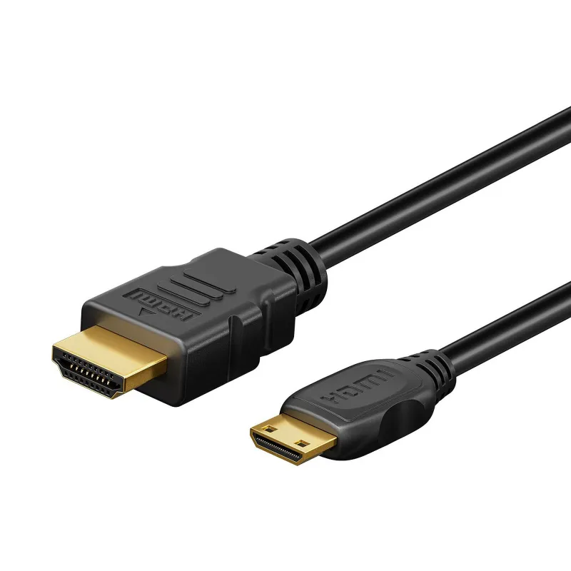 D2- Câble HDMI Mâle/Mini HDMI Mâle Compatble 1.4 (3D) 2160P 1.50M - MAY PLAY-TECH Mayotte