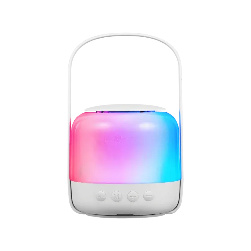 VOLKANO VK-3419-WT Kids Glow Series Haut-Parleur Avec Lumière - MAY PLAY-TECH Mayotte