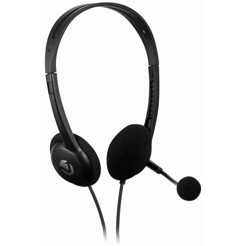 VOLKANO VX-106-BK-CF CASQUE +MICRO GAMING COMFORT/LED TEAM Series - MAY PLAY-TECH Mayotte