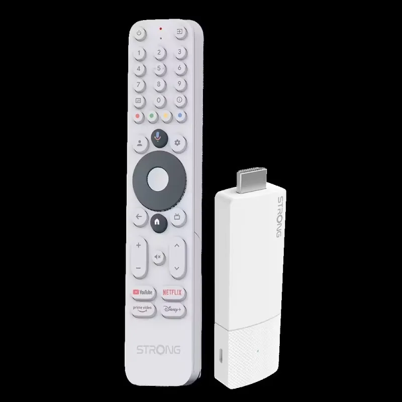 STRONG LEAP-AIR TV Stick 4K/UHD WiFi +Télec. Androïdtv - MAY PLAY-TECH Mayotte