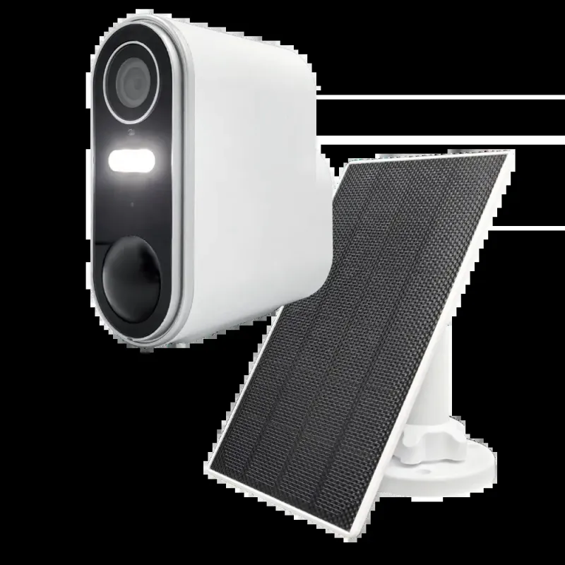 KONYKS CAMINI AIR 2-Pack Caméra EXT. Ss Fil WiFi IP65+ Solaire 3W - MAY PLAY-TECH Mayotte