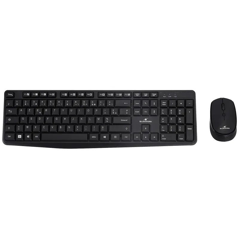 BLUESTORK Pack CLAVIER+SOURIS Filaire M/Media USB - MAY PLAY-TECH Mayotte