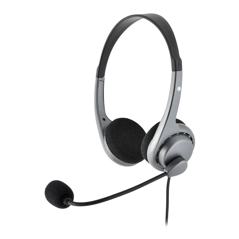 BLUESTORK MC202 Casque +Micro Anti-Bruit Reglage VOL. Jack 3,5Mm - MAY PLAY-TECH Mayotte