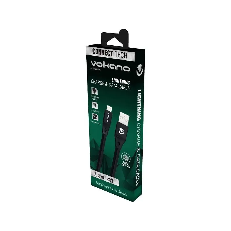 Volkano SLIM Series FLAT PVC (20084_BK) - MAY PLAY-TECH Mayotte