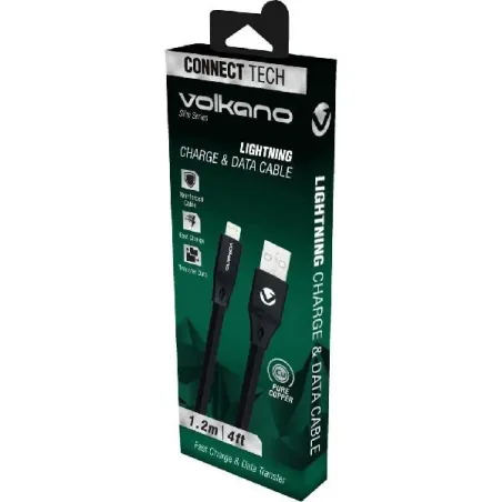 Volkano SLIM Series FLAT PVC (20084_BK) - MayPlayTech