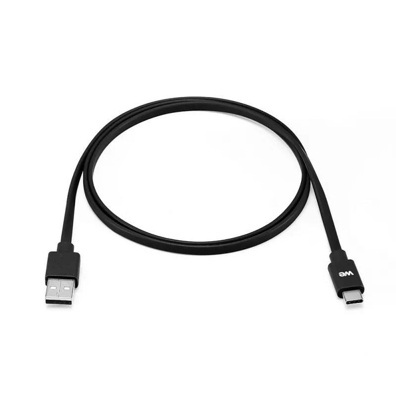 WE CABLE USB-C MALE/USB A MALE PLAT 1M USB3.1 GEN2 BLANC - MAY PLAY-TECH Mayotte
