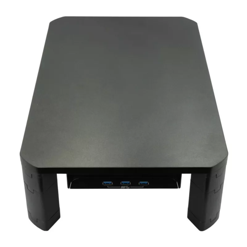 Support d'Écran VOLKANO VK-4009-BK avec Hub USB 3 Ports – Mamoudzou