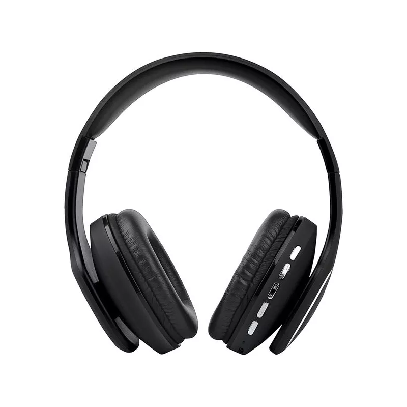 Volkano VK-2002-BK Casque Bluetooth Noir – Phonic Series – Mamoudzou
