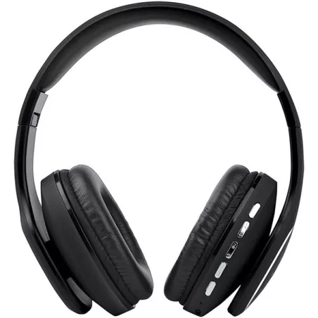 Volkano VK-2002-BK Casque Bluetooth Noir – Phonic Series – Mamoudzou
