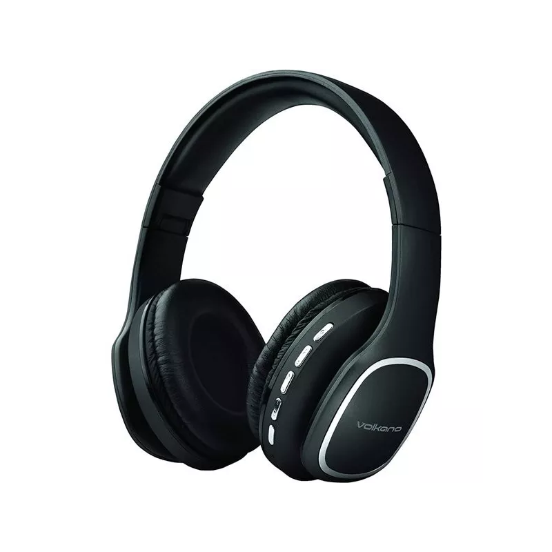 Volkano VK-2002-BK Casque Bluetooth Noir – Phonic Series – Mamoudzou