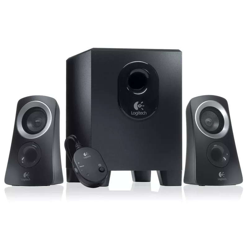 Logitech Z313 Système Audio 2.1 – 50W, Caisson de Basses Compact, Télécommande Filtrée – Mamoudzou