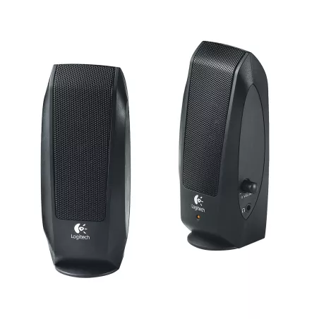 Logitech S-120 Haut-Parleurs 2.0 Version OEM – 2,3 W RMS, Réponse 50 Hz à 20 kHz, Prise Casque – Mamoudzou
