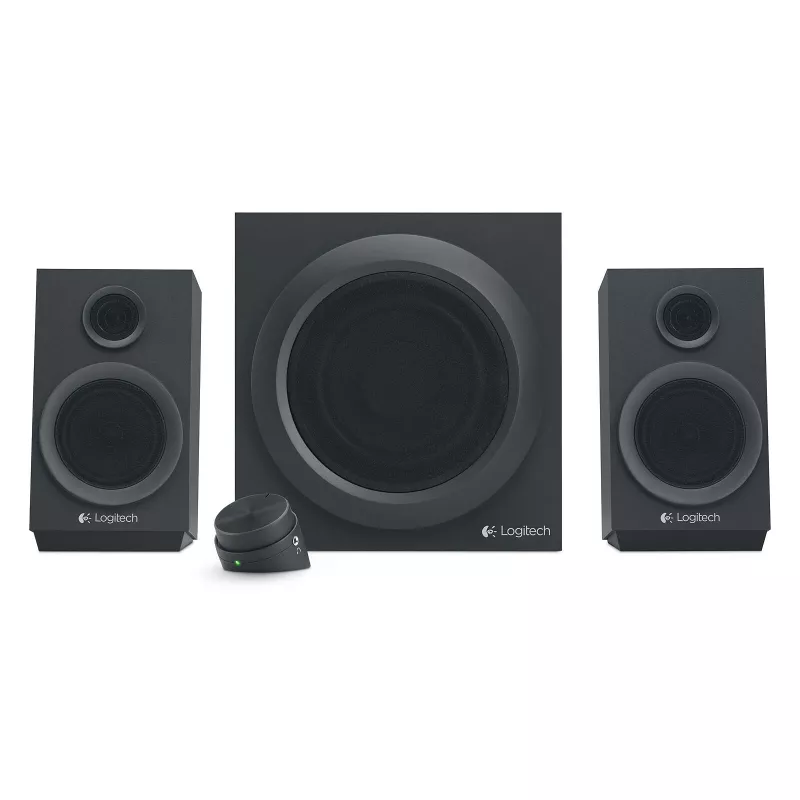 Haut-Parleurs 2.1 Logitech Z333 – 40W RMS, Caisson de Basses 5,25", Entrées RCA et 3,5 mm, Contrôle Facile – Mamoudzou
