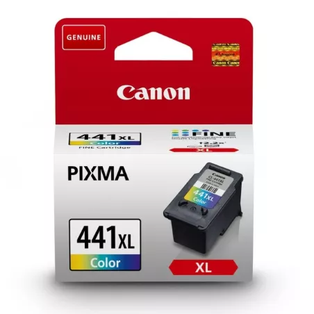 Cartouche d'Encre Couleur Canon CL-441XL – Haute Capacité 15 ml, Rendement 400 Pages – Mamoudzou