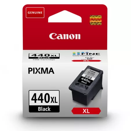 Cartouche d'Encre Noire Canon PG-440XL – 21 ml, Rendement 600 Pages – Mamoudzou
