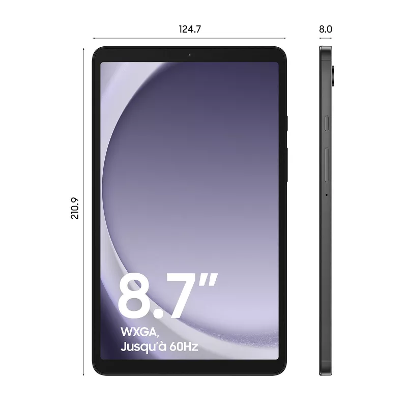 Achetez la Samsung Galaxy Tab A9 8.7" 64 Go Wi-Fi - Graphite à Mayotte – Performance et Élégance