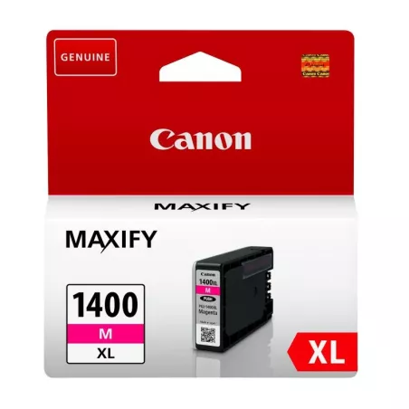 Canon PGI-1400XL Magenta DB – Cartouche d'encre magenta haute capacité – Mamoudzou
