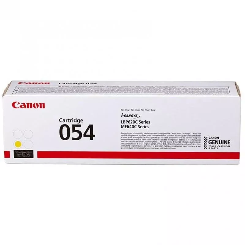 Toner Canon 054 Yellow | May Play-Tech Mayotte