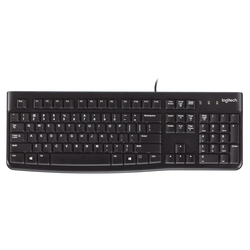 Clavier Filaire Logitech K120 - MAY PLAY-TECH Mayotte