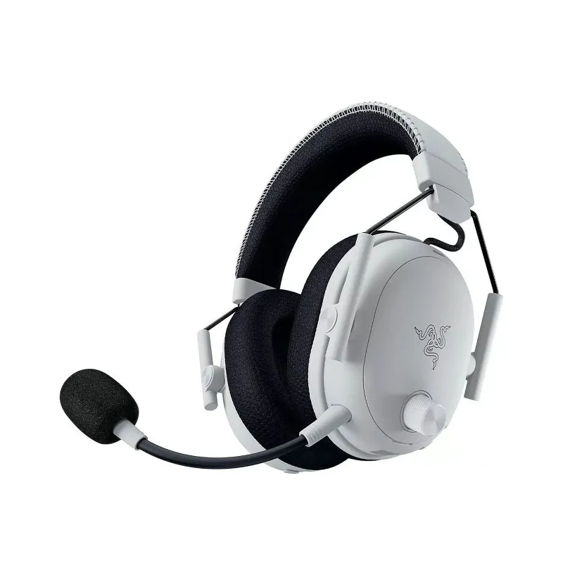 RAZER BlackShark V3 Pro Blanc Casque E-sports s/fils reduction active - MAY PLAY-TECH Mayotte